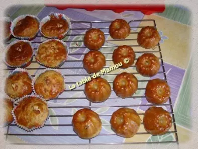 Muffins au jambon râpé fumé, comté et noix - photo 3