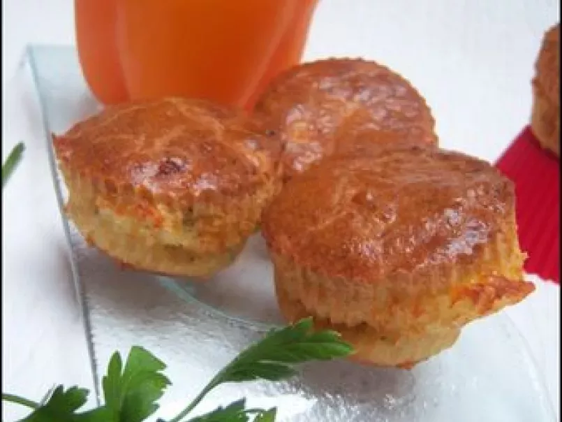 Muffins au saumon fumé et mozzarella