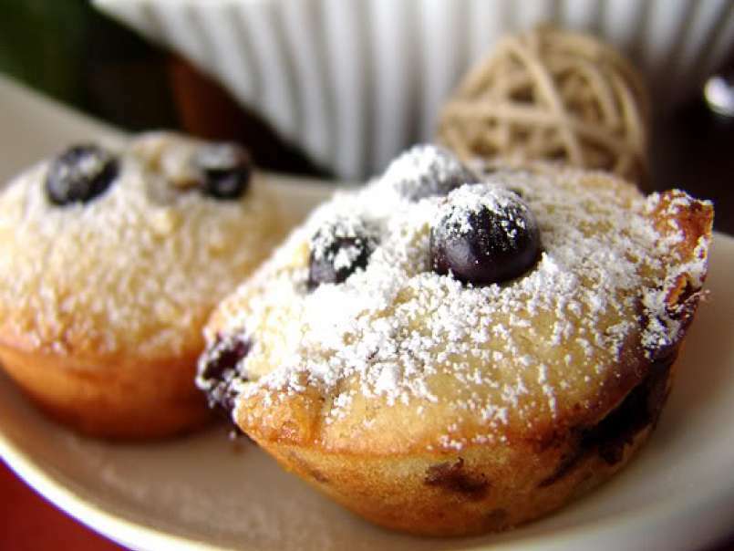 Muffins aux bleuets et chocolat blanc - photo 2