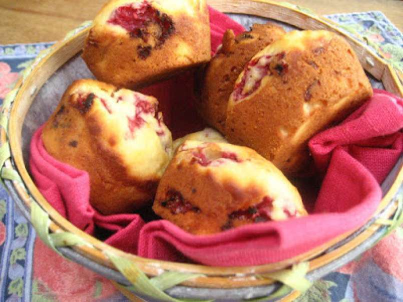 Muffins aux framboises et au citron - photo 2