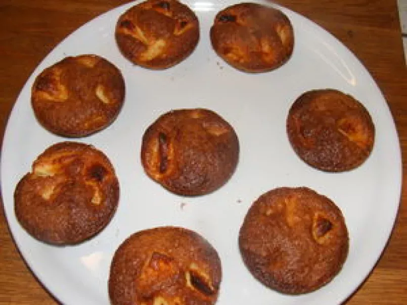 MUFFINS-CAKE POMMES-POIRES-CANNELLE - photo 2