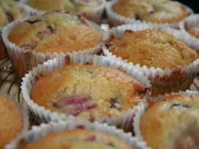 Muffins chocolat blanc cerises - photo 2