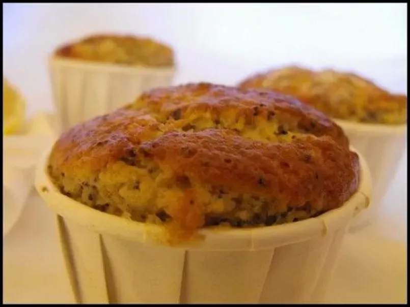 Muffins citron pavot & poire - photo 2
