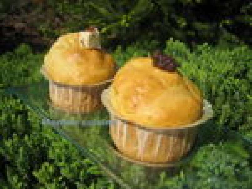 Muffins coeur moëlleux de féta ou tapenade