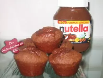 Muffins légers au nutella