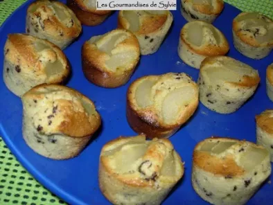 Muffins Poires, Amandes et Pépites de Chocolat - photo 2