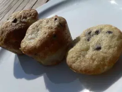Muffins poires-pépites de chocolat