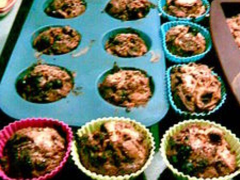Muffins pommes, son et raisins secs - photo 2