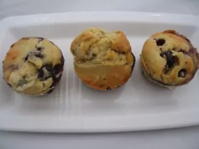 Muffins roquefort myrtilles