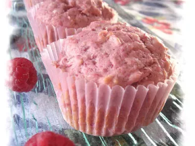 Muffins tout rose framboises et coco - photo 2