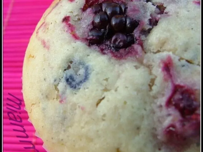 Muffins ultra moelleux au mascarpone & fruits rouges - photo 2