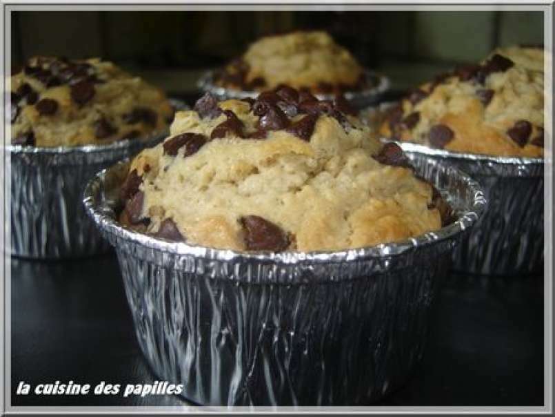 Muffins vanillés au son d'avoine et pépites de chocolat - photo 3