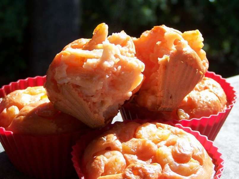 Olala, des muffins saumon fumé aux crevettes et oeufs de lompe ! - photo 2