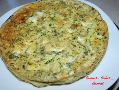 OMELETTE aux COURGETTES