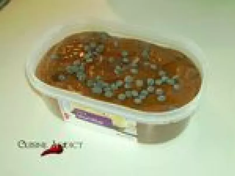 Onctueuse Glace chocolat, sauce caramel, pépites de chocolat (sans sorbetière) - photo 2