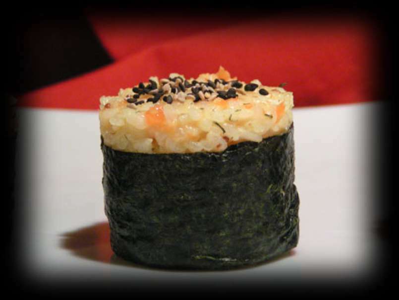 Onigiri... au saumon fumé et chèvre frais ! - photo 2