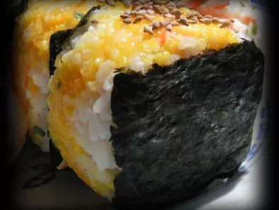 Onigiri sushi... moulé en pot de yaourt ! - photo 3