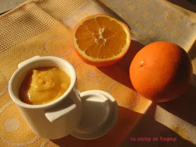 Orange curd (au thermomix et sans beurre)
