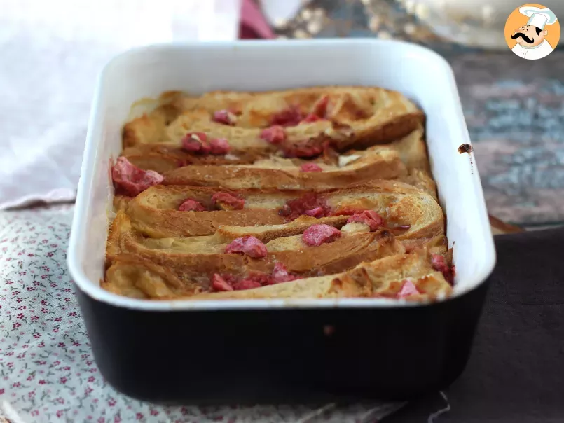 Pain perdu au four, topping pralines roses, recette ultra gourmande - photo 5