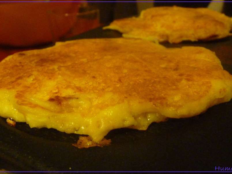 Pancakes potiron lardons - photo 2