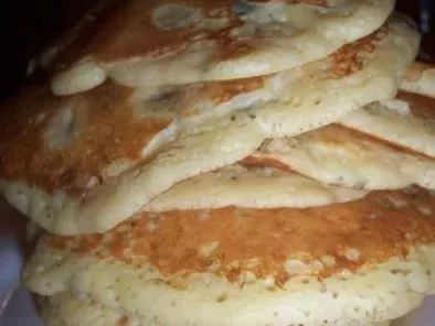Pancakes salés champignons, chèvre jambon - photo 2
