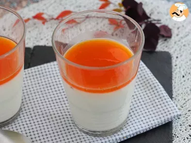 Panna cotta à la vanille et son coulis d'abricots - photo 3