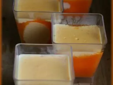 Panna cotta mascarpone/caramel au beurre salé (agar-agar)