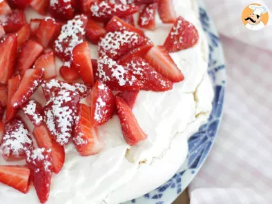 Pavlova aux fraises facile, photo 1