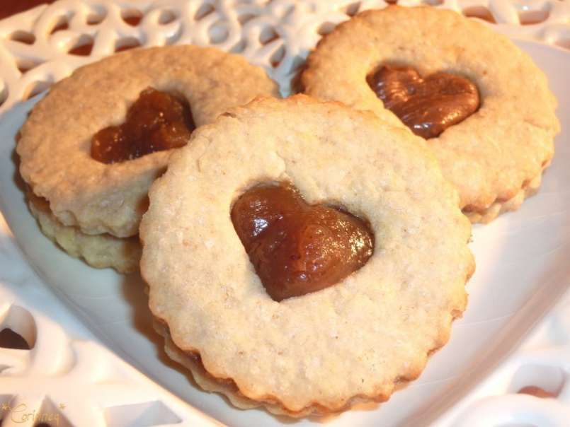 Petits biscuits sablés à la crème de marrons - photo 2