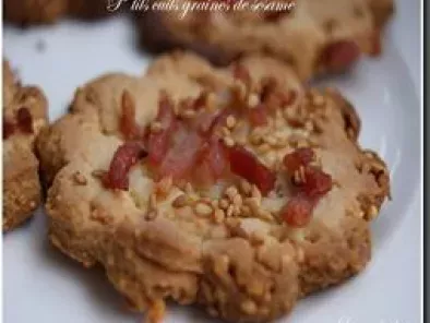 Petits biscuits secs salés Cuits Aux Lardons et Fromage - photo 2