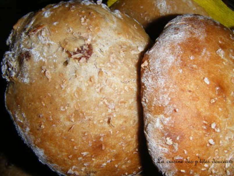 Petits pains châtaigne, avoine et raisins - photo 2