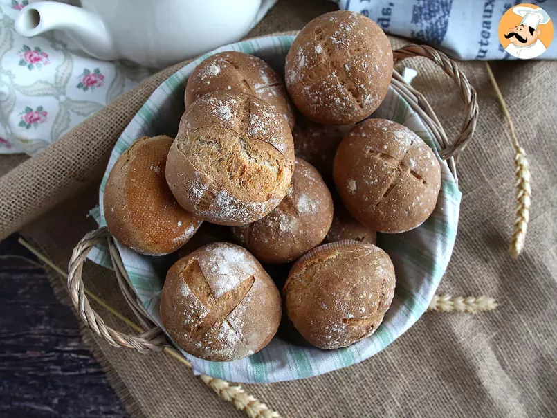 Petits pains sans pétrissage - Résultat croustillant et moelleux! - photo 3
