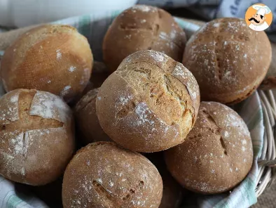 Petits pains sans pétrissage - Résultat croustillant et moelleux! - photo 6