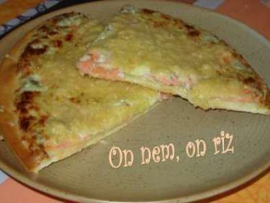 Pizza au saumon et à l'oseille - photo 3