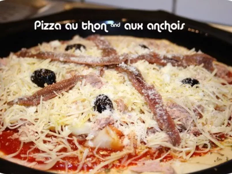Pizza au thon & anchois ou câpres & anchois - photo 3