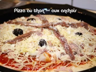 Pizza au thon & anchois ou câpres & anchois - photo 3