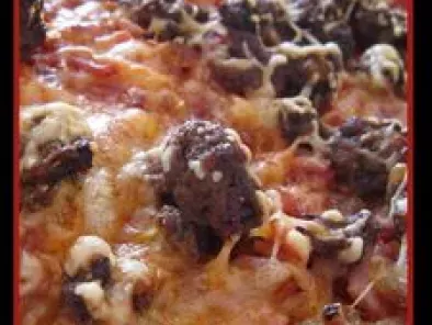 Pizza boeuf haché ou basique jambon/fromage - photo 2