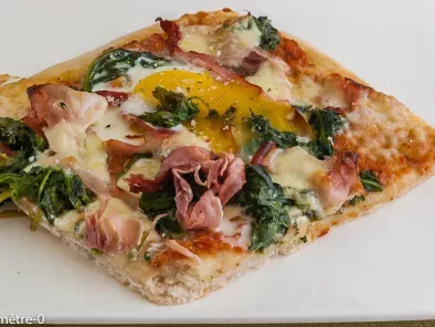 Pizza florentine