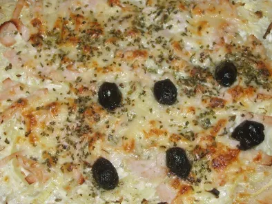 Pizza oignon - Crème - Jambon Blanc - photo 2