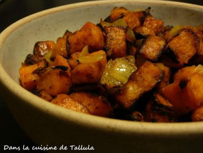 Poêlée de patates douces et amandes effilées au curry - photo 4