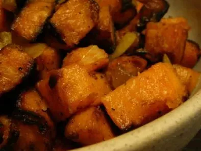 Poêlée de patates douces et amandes effilées au curry - photo 3