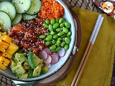 Poké bowl au saumon - photo 4