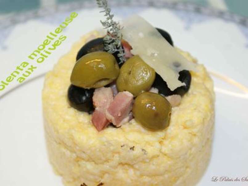 Polenta moelleuse aux olives - photo 2