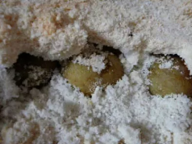 Pommes de terre en croute de gros sel
