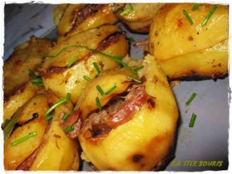 Pommes de terre farcies au confit de canard et confit d'oignons - photo 3
