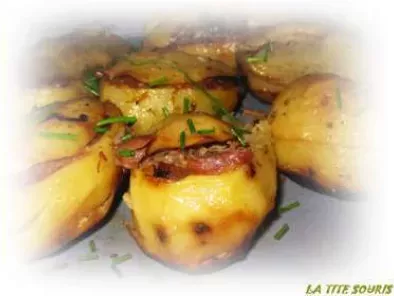 Pommes de terre farcies au confit de canard et confit d'oignons - photo 2