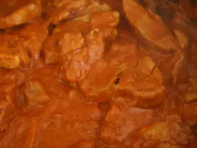 Porc au curry et à la tomate