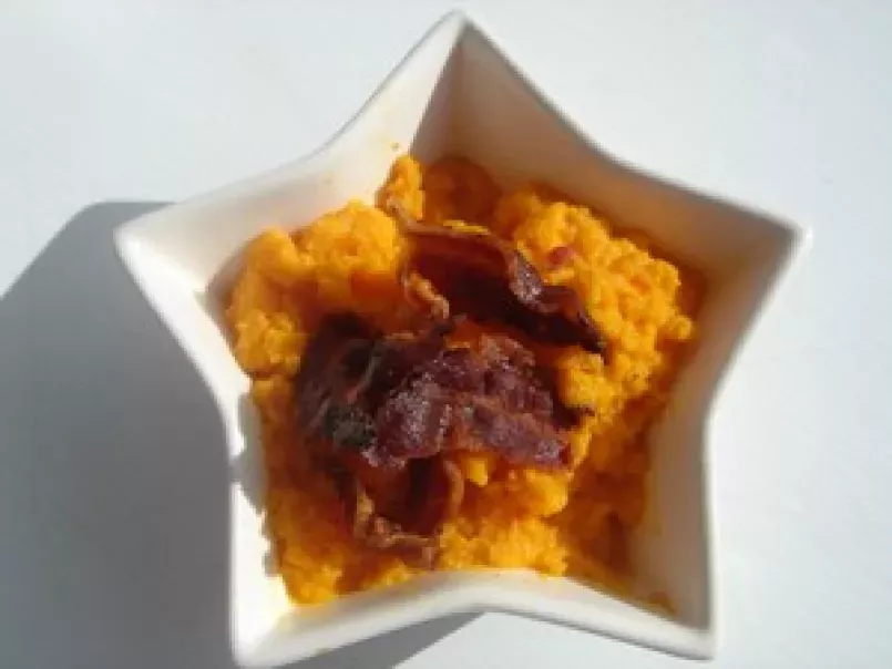 Poulet aux raisins et Purée de carottes au curcuma - photo 3