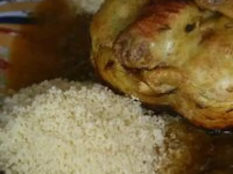 Poulet farci à la semoule couscous - photo 2