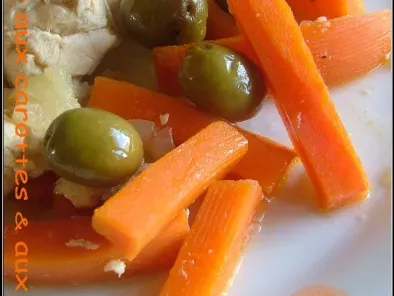 Poulet léger aux carottes & aux olives (version WW)